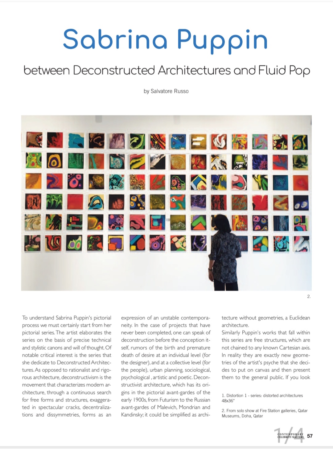 Sabrina Puppin between Deconstructed Architectures and Fluid Pop.